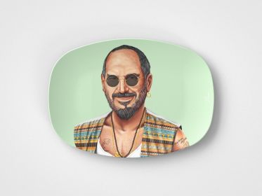 Steve // 10"x14" Serving Platter // Tech Gift Idea (Set: Set of 4)